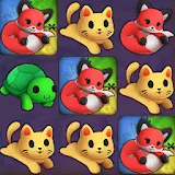 Fluffy PJ Trolls Friends: Match 3 Puzzle Game icon
