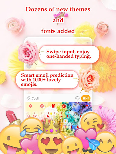 Color Flower Free Keyboard The Screenshot 2 - AppWisp.com