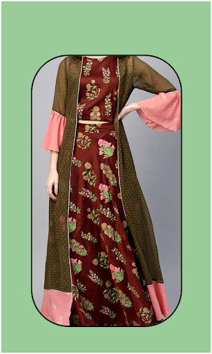 Android application Women Long Skirt Photo Montage screenshort