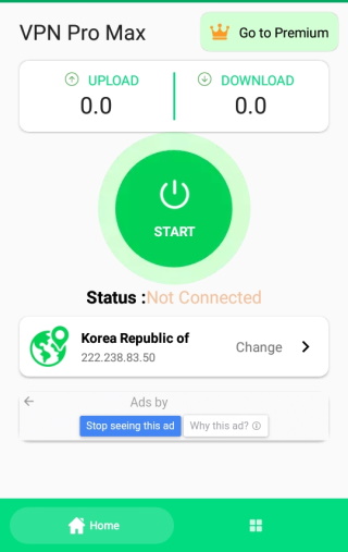 Android application VPN Pro Max-Secure Fast Proxy screenshort