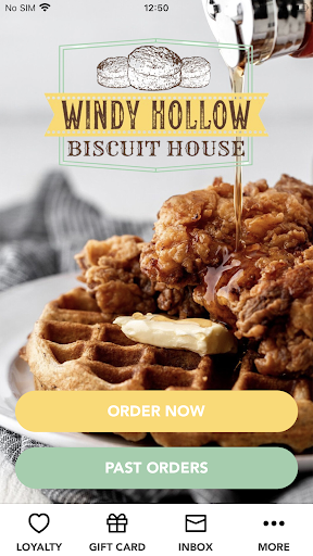 Android application Windy Hollow Biscuit House screenshort