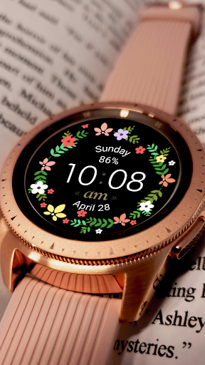 Flower Watch Face screenshot 14