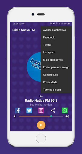 Rádio Nativa FM - São Paulo Screen 2