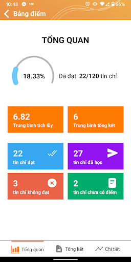 Android application Viễn Đông Edu screenshort