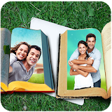 Dual Book Photo Frame icon