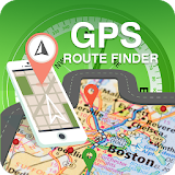 GPS Navigation Route Finder icon