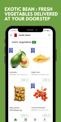 Exotic Bean Screen 2