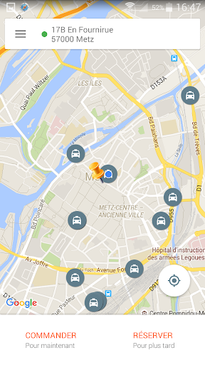 Taxi Metz Screen 2