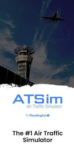Android application ATSim, ATC Communication Simul screenshort