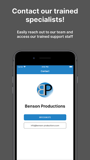 Benson Productions Screen 3