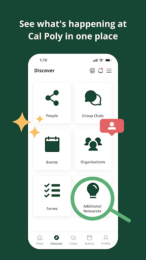 Android application Cal Poly Now screenshort