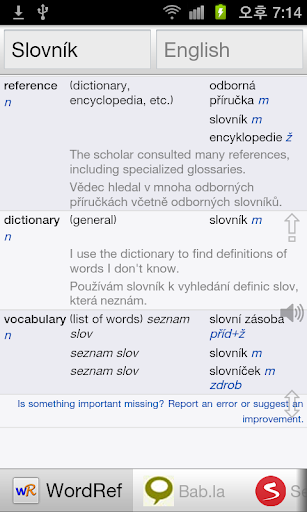 All Czech English Dictionary