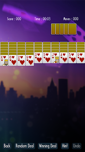 Solitaire Super Blue screenshot 1