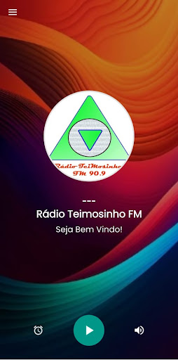 Android application Rádio Teimosinho FM screenshort
