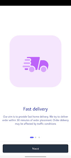 Android application Online Store screenshort