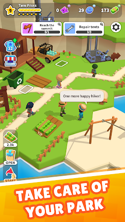 Game screenshot Hikers Paradise: Park Manager mod apk