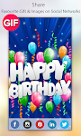 screenshot of Happy Birthday Gif