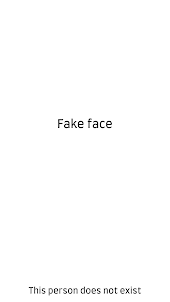 Face generator - fake face