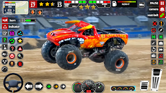 Game screenshot Monster Truck Stunts Racing 3D apk download