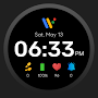 Pixel Style Watch Face