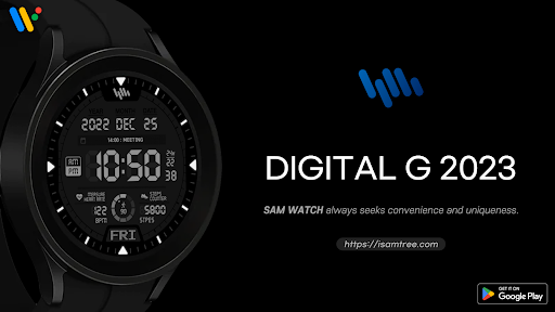Android application SamWatch Digital G 2023 screenshort
