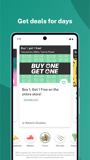 Leafly: Find Cannabis and CBD Screenshot 3 - AppWisp.com