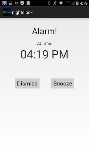 Travel Clock (Secure) Screen 3