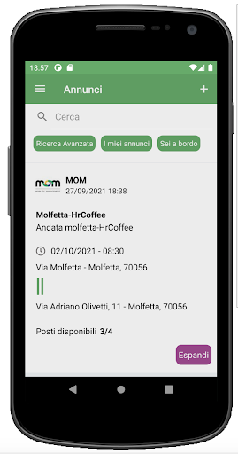 MoM - Mobility Management Urba Screen 3