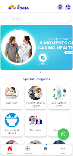 Android application Opimeds Pharmacy screenshort