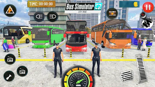 3D Bus Driving Simulator Games
