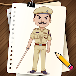 Cover Image of Baixar Draw Police Suit Step by Step  APK