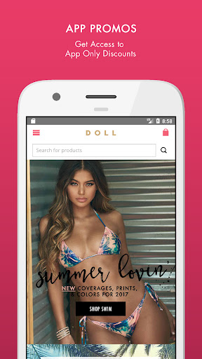 Android application DOLL Swimwear screenshort
