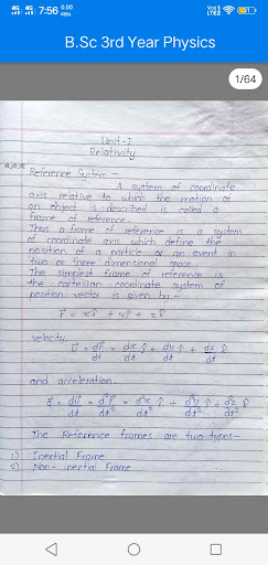 BSc Notes - Physics 3rd Year Screen 3