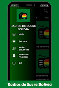 Captura de Pantalla 3 Radios de Sucre Bolivia App FM android