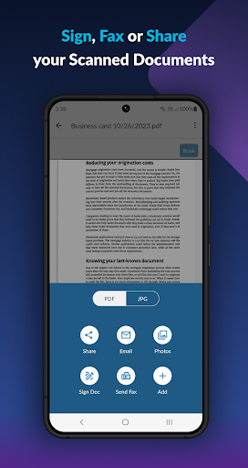 Screenshot of Scan.Plus - PDF Scanner & OCR