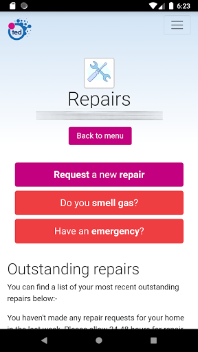 United Welsh TED App Screen 3