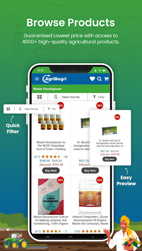 AgriBegri - Farming App Screen 2