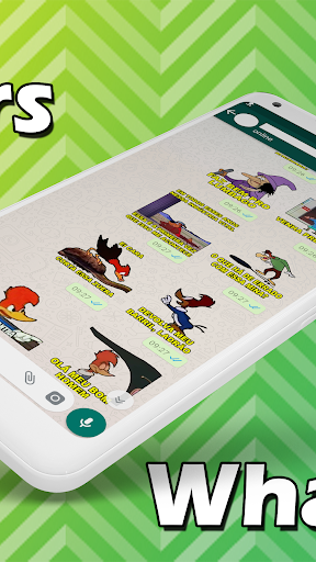 FrasesPicapauBR - WAStickerApp Screen 2