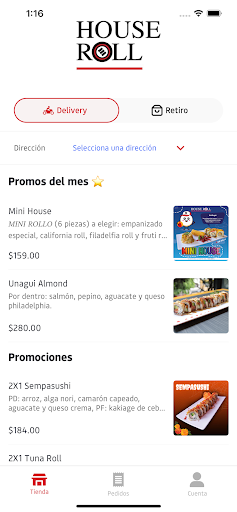 Android application House Roll screenshort