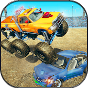 6x6 Monster Truck Demolition Derby: Stunt Car Race