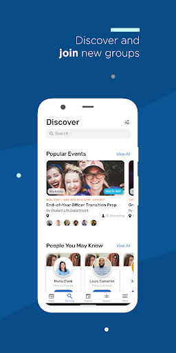 DeHUB: DePaul Engagement HUB Screen 2