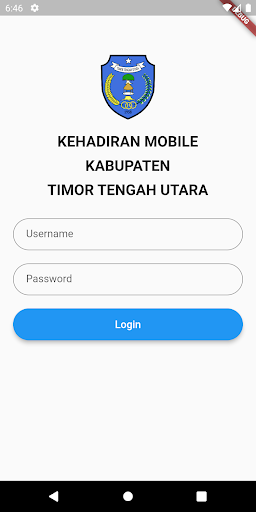 Android application Presensi TTU screenshort