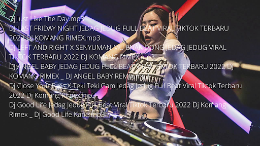 Android application Dj Campuran screenshort