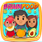 Brain foods: fruit puzzle memory game