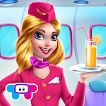 Cover Image of Download Sky Girls - Flight Attendants  APK