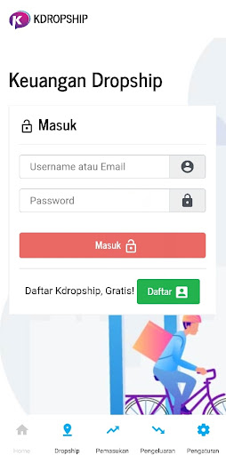 Android application Reseller Dropship Accounting screenshort