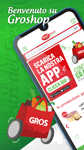 Android application Gros Spesa Online screenshort
