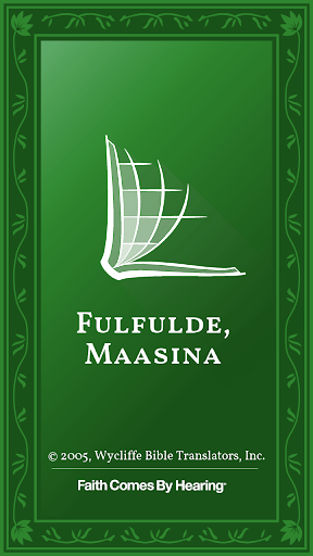 Android application Maasina Fulfulde Bible screenshort