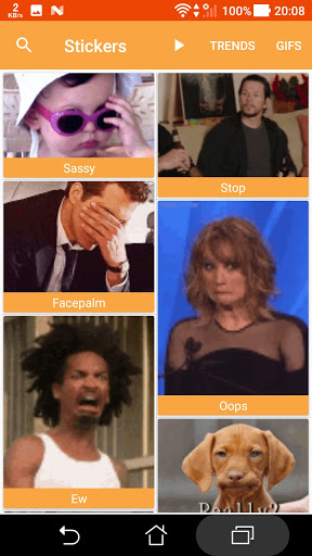 Stickers Screen 2