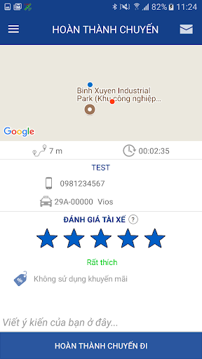 Taxi Thiên Đức Screen 3